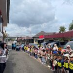 Satlantas Polres Tabalong Edukasi Anak TK Lewat Program Polisi Sahabat Anak