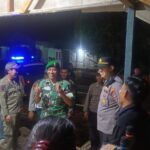 Cegah Kebakaran Rumah Kosong Terulang, Forkopimca Tanta Gelar Patroli Gabungan Dan Sambang Pos Satkamling