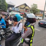 Satlantas Tabalong Hadir di Tengah Masyarakat,Gencarkan Imbauan Tertib Berlalu Lintas
